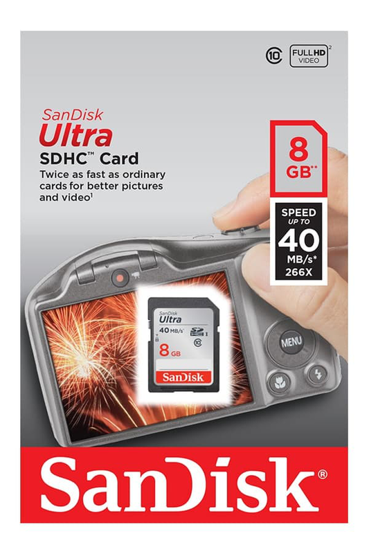 SanDisk Ultra SDHC card 8GB-null