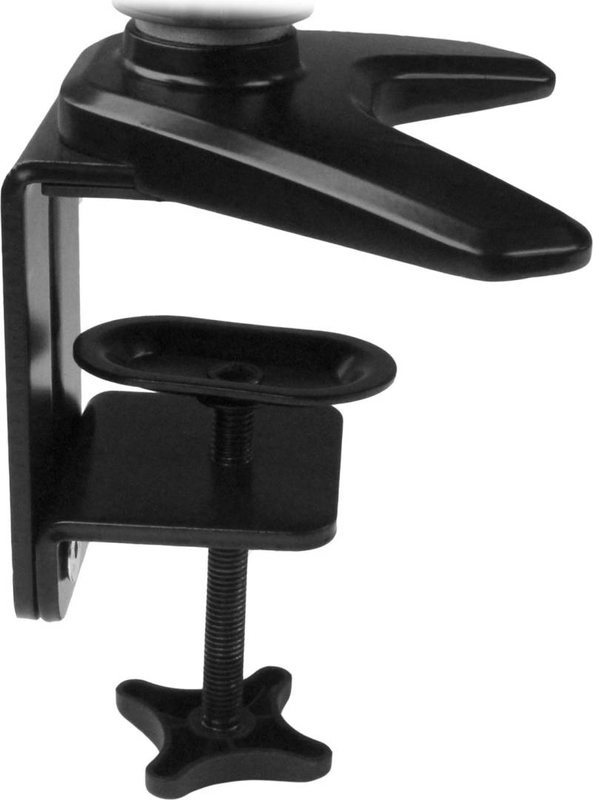 Startech armunonb monitor arm with laptop tray full motion desk mount 15-27" 8kg black-null