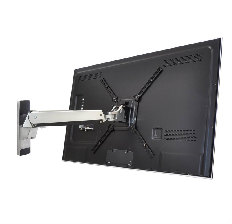 Ergotron interactive arm vhd 45-304-026 heavy duty wall mount for 30-60 inch displays up to 31.8kg silver-null