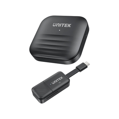 Unitek vc wireless USB-c to HDMI extender kit up to 50m v1184a, , medium