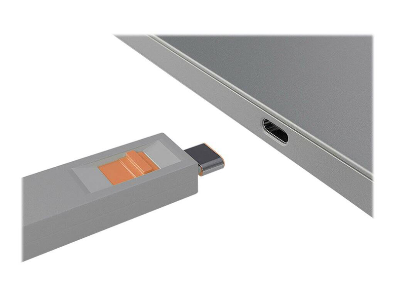 Lindy - USB-c port blocker - orange-null
