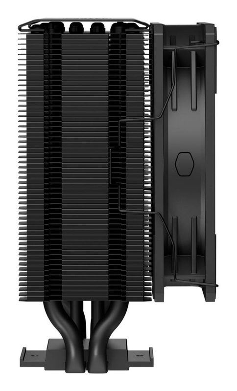 Cooler master hyper 212 3dhp black argb may-t2hp-217pa-r1 single-tower CPU cooler 230w 120mm argb mobius fan intel AMD-null