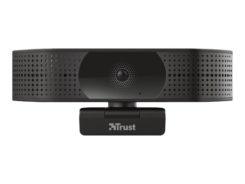 Trust teza - webcam - colour - 3840 x 2160 - 4k - fixed focal - audio - USB 2.0, , medium-null