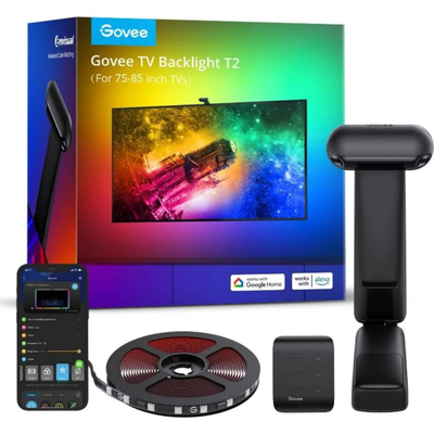 Govee TV backlight envisual t2 with dual cameras (75-85 inch)