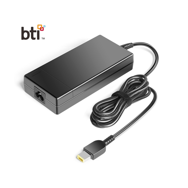 Bti 170w ac power adapter ga-20170len 20v 8.5a slim tip replacement for lenovo thinkpad legion eu black-null