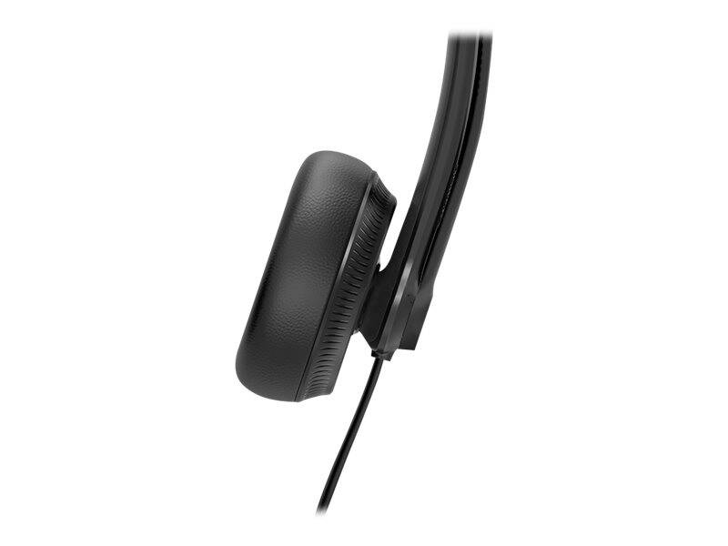 Yealink uh34 mono wired USB-a headset 1308014, on-ear, noise-cancelling mic, busylight, teams certified, black-null