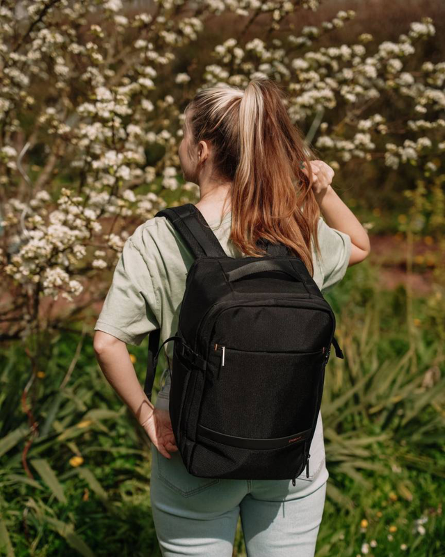 Inateck 20l-42l hand luggage travel backpack for 13-15.6 laptop, flight approved cabin backpack, , medium-null