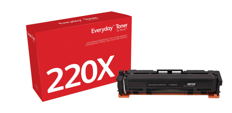 Xerox everyday black toner | 006r05208 | hp 220x w2200x compatible | 7500 pages, , medium-null