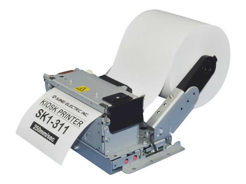 Star sanei sk1-v311sf4-q-m-sp 37964094 80mm vertical kiosk thermal receipt printer 203dpi 250mm/s USB serial auto cutter oem black-null