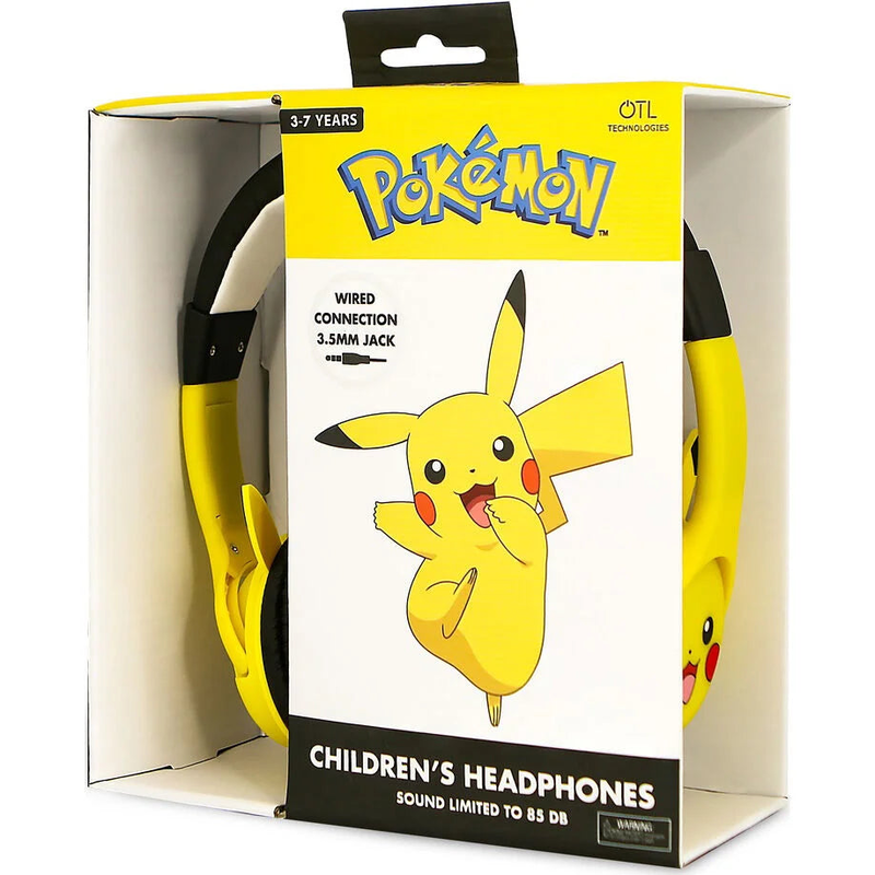 Pokemon pikachu kids headphones image number null