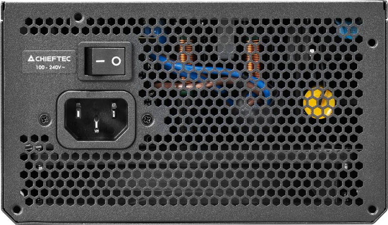 Chieftec vega ppg-850-s 850w power supply atx 3.1 80 plus gold pcie 5.0 16-pin 12v-2x6 135mm fdb black-null