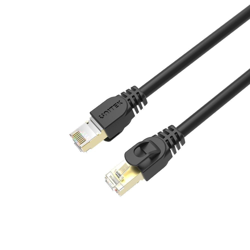Unitek c1810ebk cat7 sstp pure copper ethernet cable 2.0m black, , medium-null
