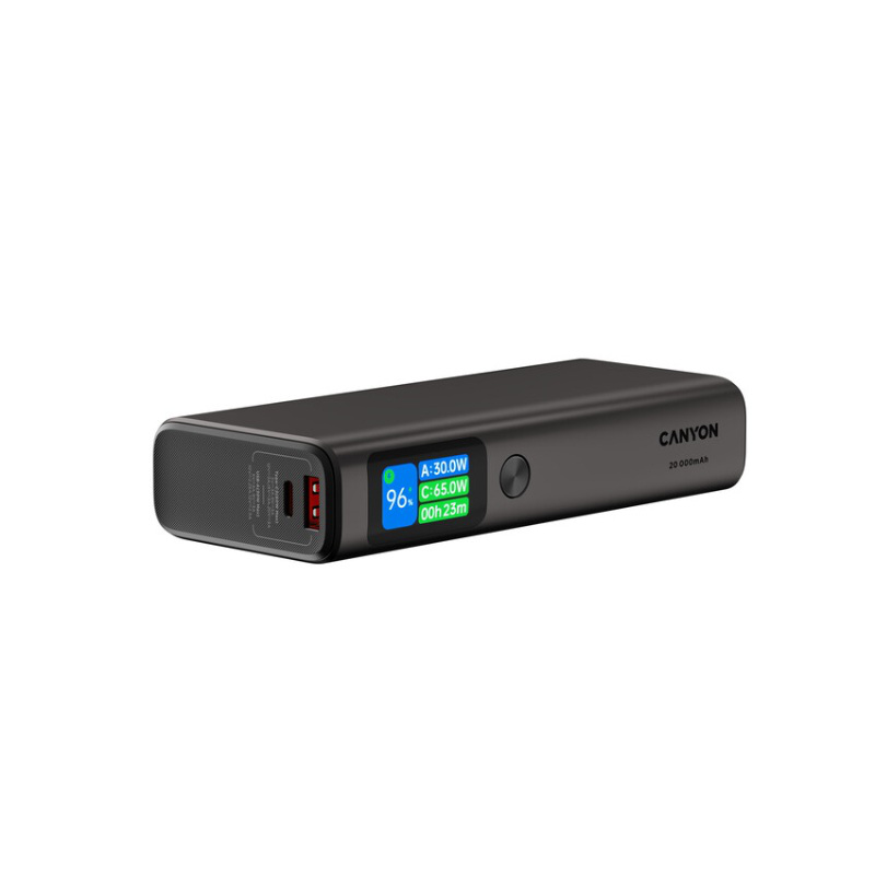 Canyon power bank 20000mAh 130w - grey, , medium image number null