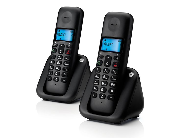 Motorola t302 black ασύρματο τηλέφωνο, , medium-null
