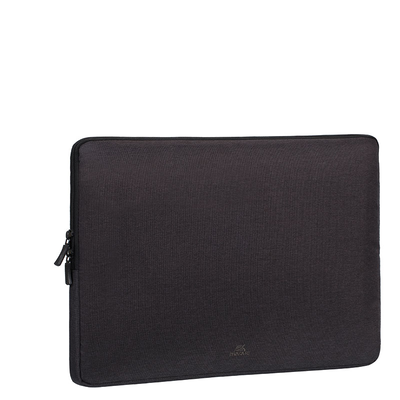 Rivacase 15.6" notebook sleeve case, Black, medium