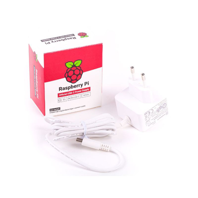Raspberry pi 4 ksa-15e power supply white eu, , medium