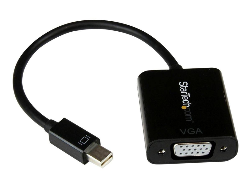 Startech  mdp2vga2 mini displayport 1.2 to vga active adapter converter 1080p mdp to vga black-null