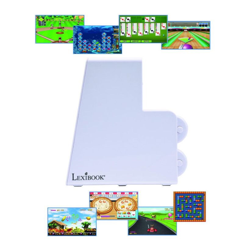 Lexibook plug n play motion TV kids console - 250 games and 2 controllers jg7440, , medium-null