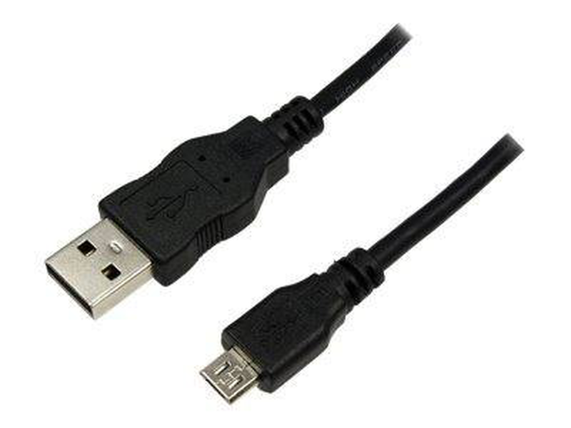 Logilink / USB cable / USB (m) to micro-USB type b (m) / USB 2.0 / 3 m, , medium-null