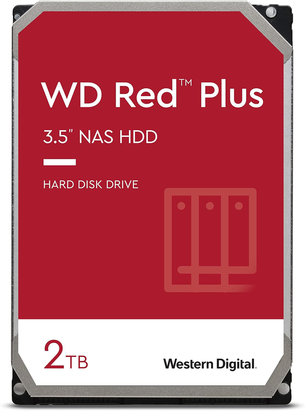 2TB red plus 5400rpm 64mb 3.5" sataIII western digital hard disk red (wd20efpx)-null