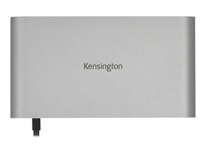 Kensington uh1440p k33853ww USB-c mobile docking station HDMI displayport vga dual display 85w pd sd gbe grey-null