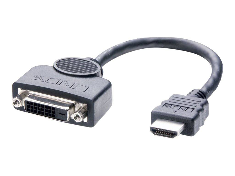 Lindy / adapter / HDMI male to dvi-d female / 20 cm, , medium-null