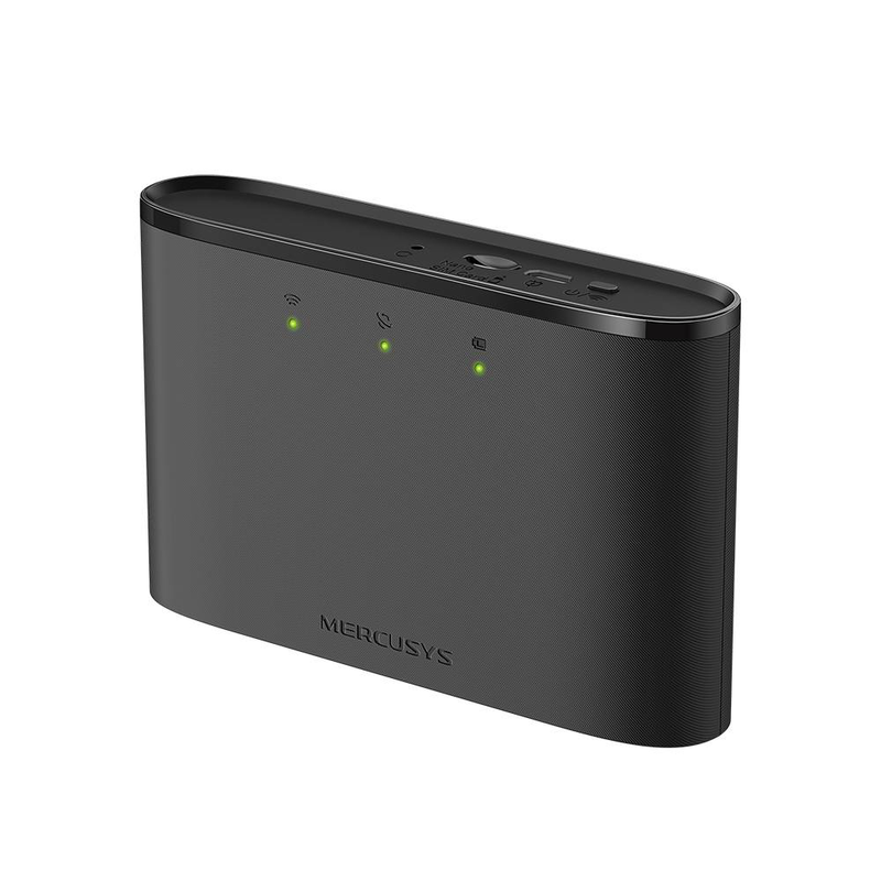 Mercusys mt110 4G lte mobile Wi-Fi hotspot 150mbps 2.4GHz Wi-Fi 2400mAh 10 devices portable mifi white-null