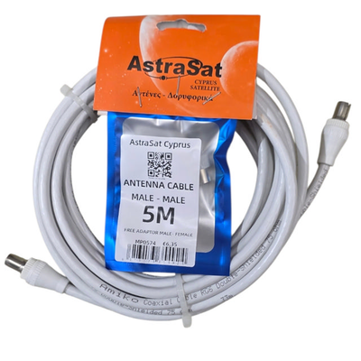 TV cable + adaptor, , medium
