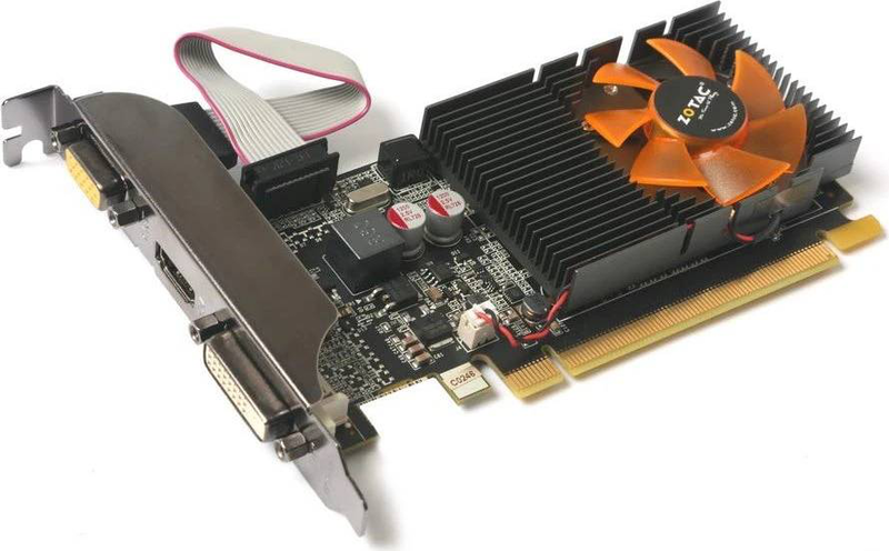 Zotac geforce gt 710 2GB ddr3 low profile graphics card, , medium-null