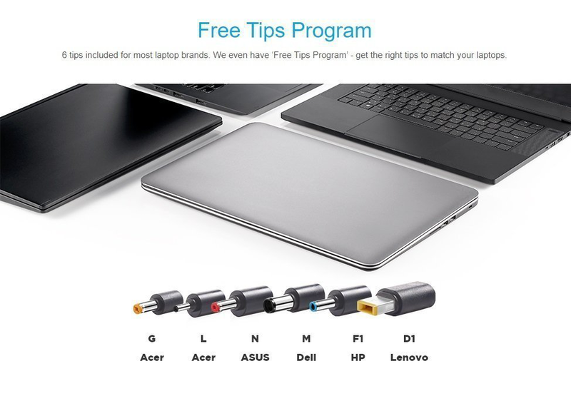 Product image: Innergie t9 laptop power adapter 90w uk plug, , medium-null