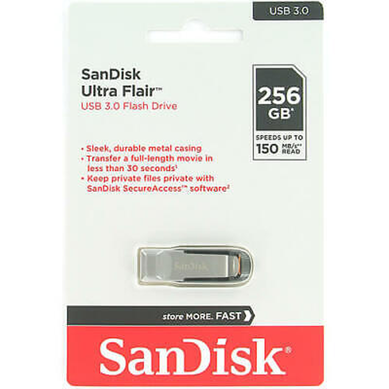 Sandisk ultra fair USB 256GB 3.0, , medium-null