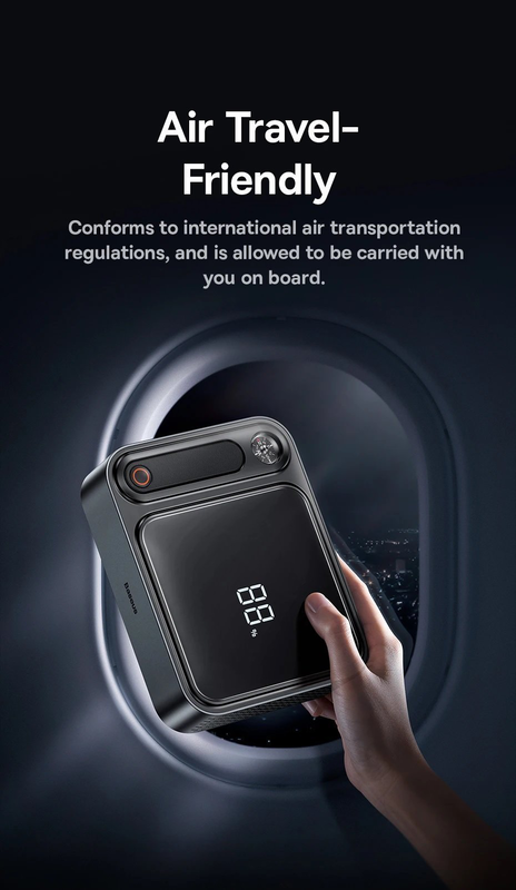 Product image: Baseus car jump start booster & powerbank 26800mAh 3000a, , medium-null