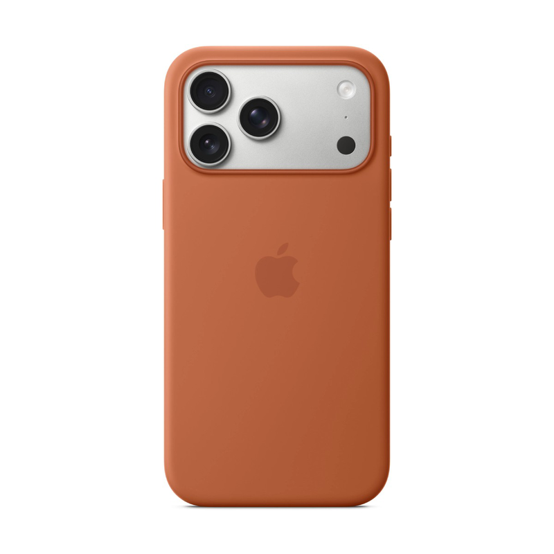 iPhone 17 pro max silicone case with MagSafe terra cotta-null