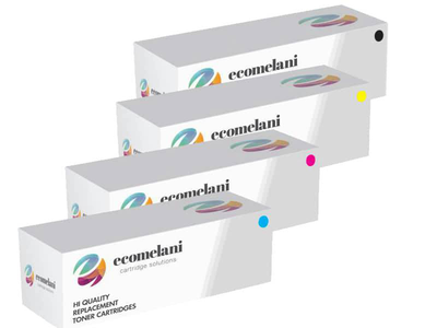 Replacement multipack hp cf410x all 4 colour set toner cartridges 410x