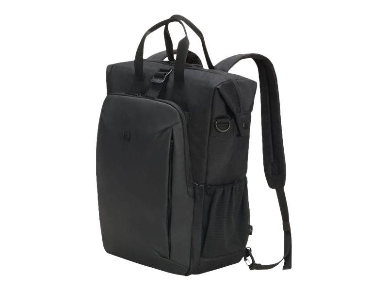 Dicota backpack eco dual go / notebook carrying backpack / up to 15" / black / for microsoft surface laptop, laptop go, laptop se, laptop studio, pro, pro x-null