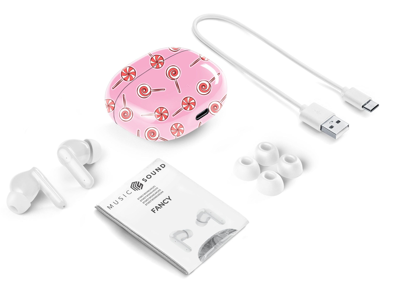 Cellularline in-ear wireless earphones music sound-null