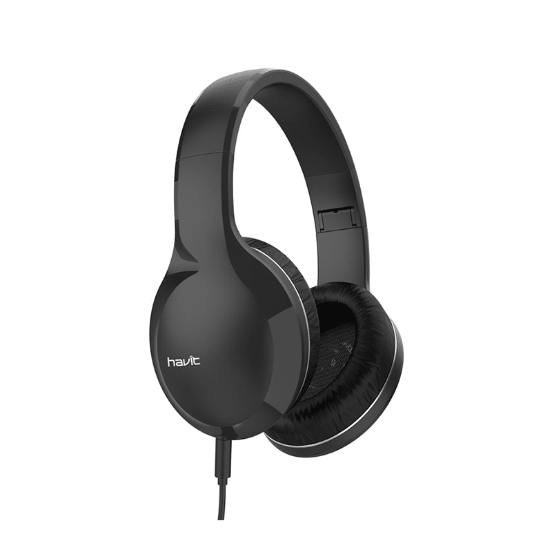 Havit wired one jack headset black h100d, , medium-null
