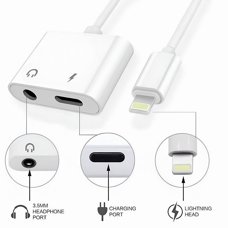 &Mu;&epsilon;&tau;&alpha;&tau;&rho;&omicron;&pi;έ&alpha;&sigmaf; lightning male &sigma;&epsilon; 3.5mm jack & lightning female, , medium-null