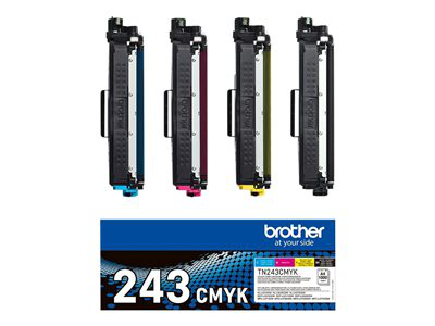 Brother tn243cmyk value pack cmyk, , medium