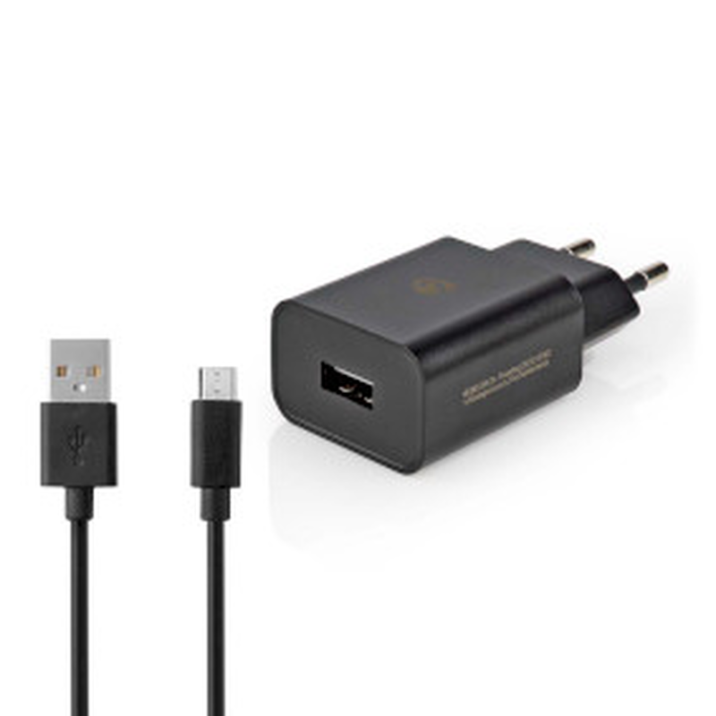 Wall charger 1x 2.1a number of ouTPUts: 1 port type: 1x USB-a micro USB loose cable 1.00, , medium image number null