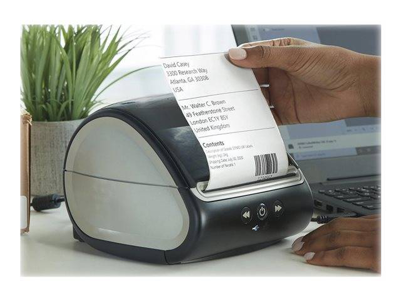 Dymo labelwriter 5xl label printer | 300 dpi | USB & lan | 4&times;6 shipping labels, , medium-null