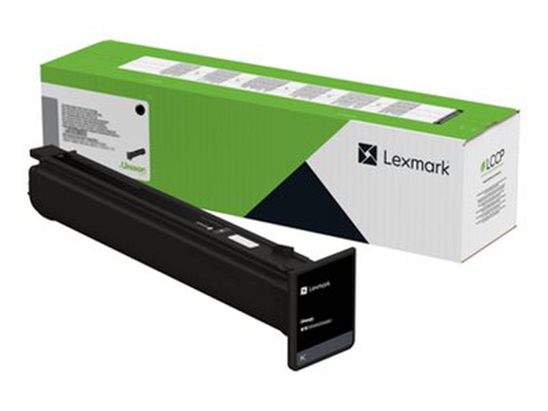Lexmark / black / original / box / toner cartridge lccp, lrp / for lexmark cx833se, , medium-null