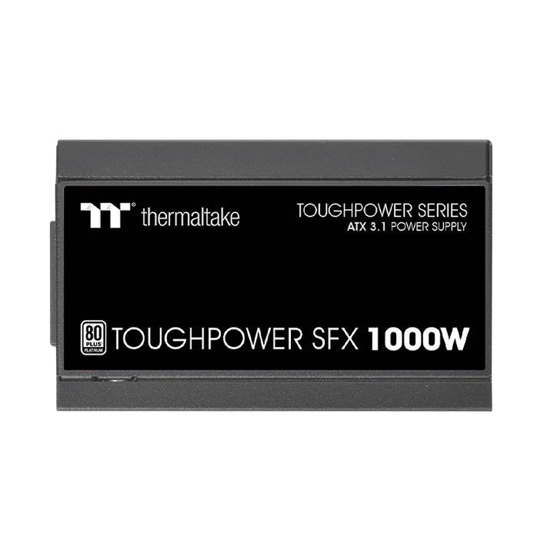 Thermaltake toughpower sfx 1000w sfx psu 80+ platinum atx 3.1 pcie 5.1 fully modular 12v-2x6 black-null