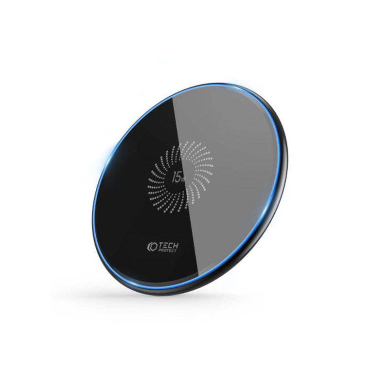 Tech-protect wireless charger 15w black, , medium-null