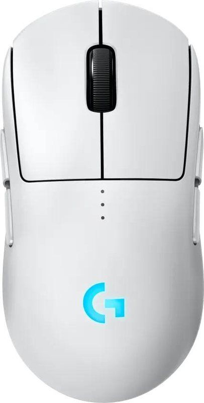 Logitech g pro 2 lightspeed wireless gaming mouse white ambidextrous modular hero 2 sensor 44000 dpi lightforce switches USB-c 80g-null