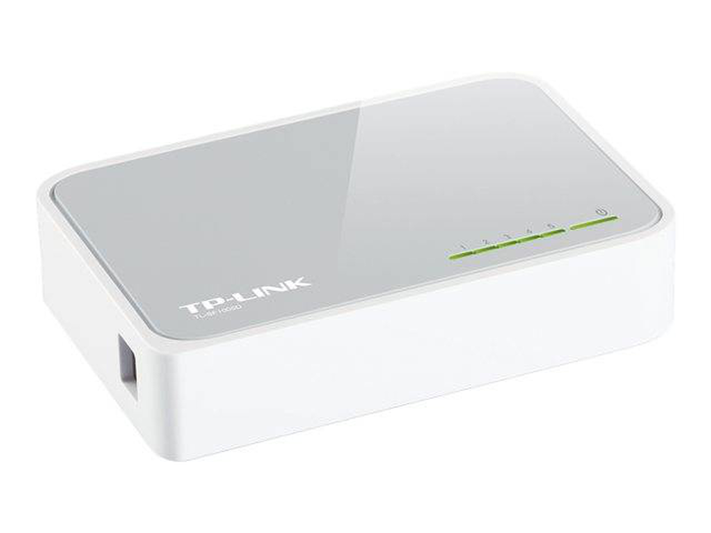 Tp-link tl-sf1005d 5-port 10/100mbps fast ethernet unmanaged desktop switch plug and play white-null