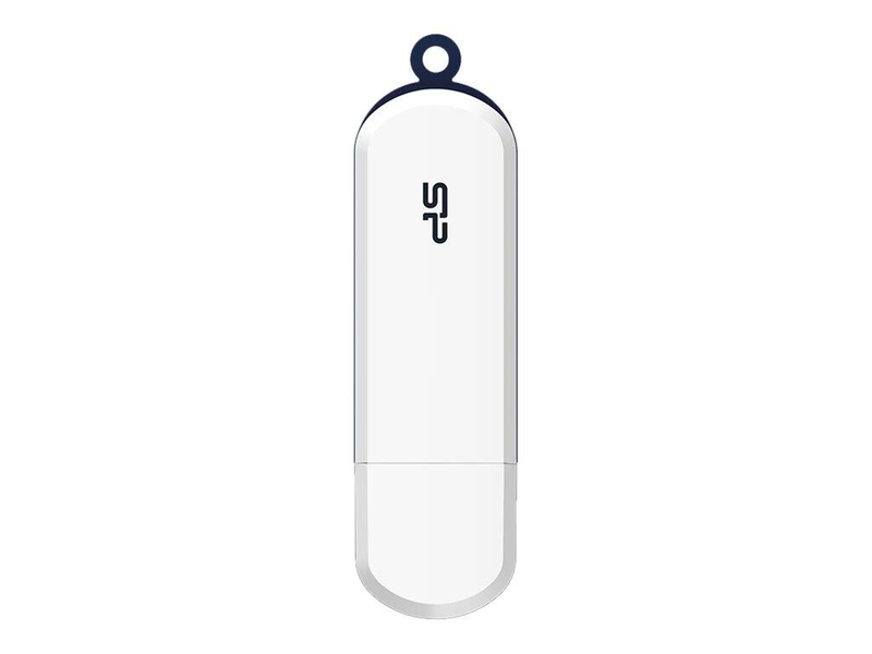 Silicon power blaze b32 / USB flash drive / 128GB / USB 3.2 Gen 1 / white, navy blue trim-null