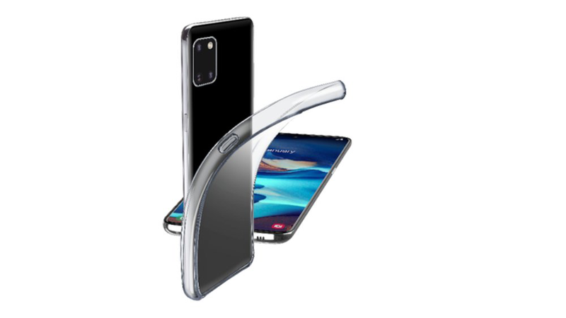 Soft clear silicone case for samsung galaxy a91&ndash; slim & protective, , medium-null