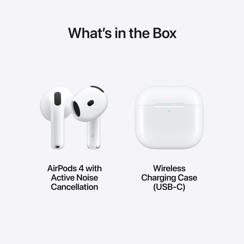 AirPods 4 active noise cancellation-null