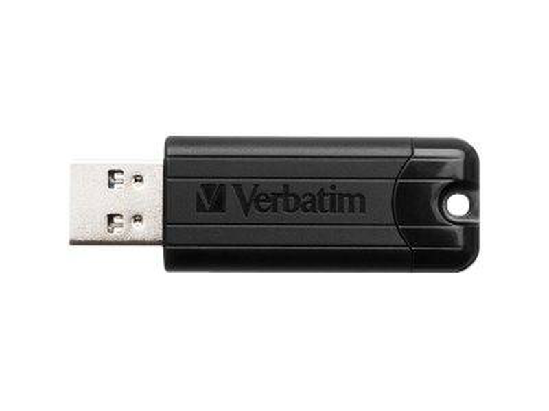 Verbatim store 'n' go pin stripe USB drive / USB flash drive / 64GB / USB 3.0 / black-null